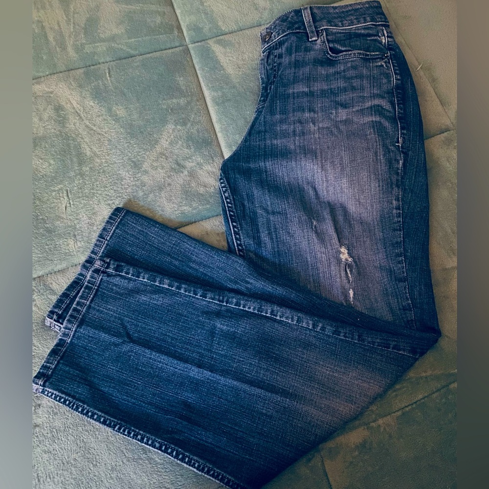 Lane Bryant Women's Straight Leg Jeans - Indigo